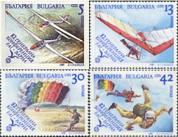 727015 HINGED BULGARIA 1989 82 CONFERENCIA DE LA FEDERACION INTERNACIONAL DE DEPORTES AEREO (F.A.I.) EN VARNA - Unused Stamps