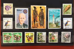 Kenya - Stamps From 1971 (Lot 1) - Kenya (1963-...)