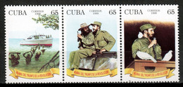 Cuba 1999 / 40 Years Of Cuban Revolution Fidel Castro Ship MNH 40 Aniversario Revolución Cubana Barco / Cu20661  36-3 - Nuevos