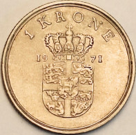 Denmark - Krone 1971, KM# 851.1 (#3782) - Danimarca