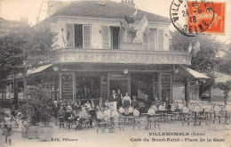 93-VILLEMOMBLE- CAFE DU ROND-POINT - PLACE DE LA GARE - Villemomble