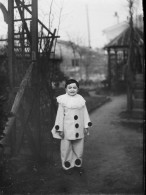 Photographie Enfant Déguisement - Plaques De Verre