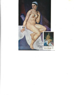 Romania -  Maximum Postcard 1971 -   Painting By  Camil Ressu -  "  Nude  " - Tarjetas – Máximo