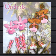 Tuvalu 2005 Set Orchids/Flowers/Blumen Stamps (Michel 1146/49) MNH - Tuvalu