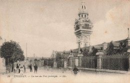 FRANCE - Epernay - La Rue Du Port Prolongée - LL - Enfant - Carte Postale Ancienne - Epernay