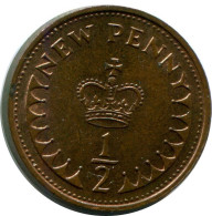 NEW PENNY 1974 UK GREAT BRITAIN Coin #AZ053.U.A - 1 Penny & 1 New Penny