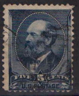 1882 James A. Garfield 5 Cents - Usati