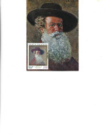 Romania -  Maximum Postcard 1972 -   Painting By  Octav Bancila -  " Self Portrait   " - Tarjetas – Máximo