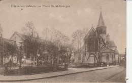 HAGUENAU PLACE SAINT GEORGES 1919 TBE - Haguenau