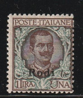 Italian Colonies 1912 Greece Aegean Islands Egeo Rodi No 14 MH W1088 - Egeo (Rodi)