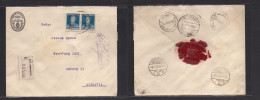 Argentina - XX. 1926 (Abril) Buenos Aires - Germany, Hamburg (8 Mayo) Official Mail "M. I" Ovptd. Departamento Nacional  - Autres & Non Classés