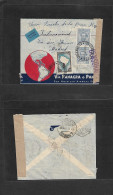 Argentina - XX. 1938 (9 May) Cordoba - Madrid, España. Dirigida Al Director De La Cruz Roja. Via Air France PO Mail. Sob - Autres & Non Classés