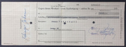 Österreich, KREMS, Wechsel Der Fa. RADIO-RICHTER, Spänglergasse, 1950er Jahre - Bills Of Exchange