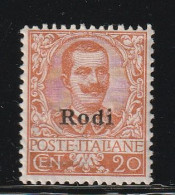 Italian Colonies Egeo Aegean Islands 1916 Rodi  No 11 MH W1090 - Ägäis (Rodi)