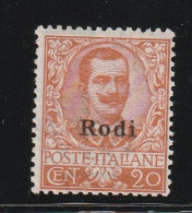 Italian Colonies Egeo Aegean Islands 1916 Rodi  No 11 MH W1091 - Ägäis (Rodi)