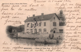 CPA BESSINES L USINE DU VIEUX PONT RARE - Bessines Sur Gartempe