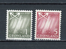 GROENLAND - DIVERS - N° Yvert 36+37 ** - Unused Stamps