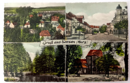 Gruss Aus Seesen, Jacobsenstraße, Burg Sehusa, Gesamtansicht, Ca. 1965 - Seesen