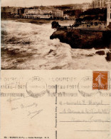 FRANCE 1929 POSTCARD SENT FROM LOURDES TO AIX - 1906-38 Sower - Cameo