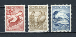 GROENLAND - LÉGENDES - N° Yvert 56+57+58 ** - Unused Stamps