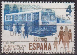 Transports En Commun - ESPAGNE - Autobus - N° 2207 - 1980 - Oblitérés