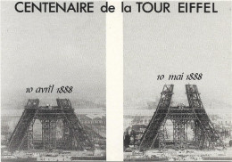 CPM - CENTENAIRE De La TOUR EIFFEL - EDITIONS NUGERON - N° 5 - 10 Avril Et  10 Mai 1888 - Expositions