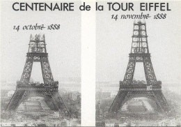 CPM - CENTENAIRE De La TOUR EIFFEL - EDITIONS NUGERON - N° 3 - 14 Octobre Et 14 Novembre 1888 - Expositions