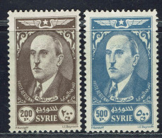 Syrie. 1944. N° 105/106* TB. - Airmail