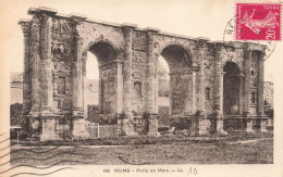 FRANCE - Reims - Vue Panoramique Sur La Porte De Mars - L L - Carte Postale Ancienne - Reims