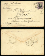 BOLIVIA. 1913. La Paz To Rabon. Via Reconquista Chaco Santafecino (Argentina). Scarce Transits. Fine. - Bolivie