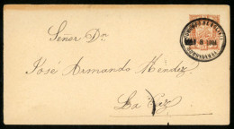 BOLIVIA. 1901. Cochabamba. Nice Envelope. VF. - Bolivie