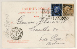 BOLIVIA. 1904. Iquique To La Paz, Via Arica. - Bolivie