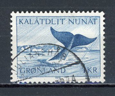 GROENLAND - BALEINE - N° Yvert 62 Obli. - Used Stamps