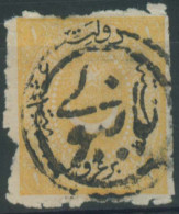 BULGARIA. C.1878. Turkish Period. Stamp Cancelled Central Yambol (xxx / RR) On The Nose. Very Rare And Fine. - Altri & Non Classificati