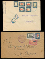 BULGARIA. 1927 (3 Nov). 2 Special Flights / Env / Local And Germany Dest. - Altri & Non Classificati