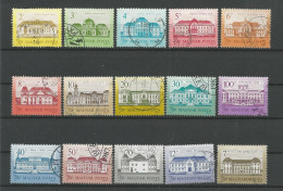 Hungary 1986-91 Castle Definitives Y.T. 3064/69+3110/13+3122/24+3330+3337 (0) - Gebraucht