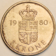 Denmark - Krone 1980, KM# 862.2 (#3787) - Denmark