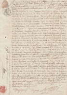 VP 1 FEUILLE - 1812 - PRIVAS - AUBENAS - Manuscrits