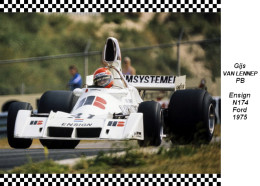 Gijs Van Lennep  -  Ensign  N175  1975 - Grand Prix / F1