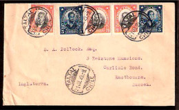 CHILE. 1929. Taltal - UK. Multifkd. Env / Cancel. Nice. - Chile