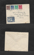 BURMA. 1945 (17 Dec) WWII. Prome - SEAC, West African Engineers. Military Admin. Multifkd Tied Cds Envelope. Fine. - Birma (...-1947)