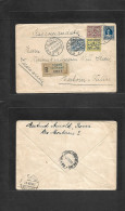 BULGARIA. 1943 (8 Dec) Sofia - Germany, Stuttgart (17 Dec) Registered Airmail Multifkd Env + Nazi Censored. Scarce Posta - Altri & Non Classificati