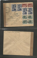 BULGARIA. 1951 (30 Aug) Gradichte - Germany, British Zone, Koln. Multifkd Env + Censored. Fine Multiple Nice. - Altri & Non Classificati