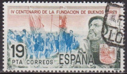 Juan De Garay - ESPAGNE - Fondateur De Buenos Aires - N° 2225 - 1980 - Gebraucht