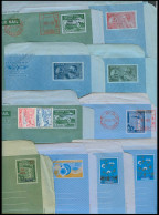 BANGLADESH. C.1972-3. 10 Diff Mint Ovptd Early Stat Letter Sheet. Mostly F-VF. - Bangladesh