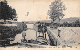 77-LA-FERTE-SOUS-JOUARRE- PORT SUR LE PETIT MORIN - La Ferte Sous Jouarre