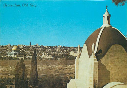 Israel - Jérusalem - Vue De La Vieille Ville Du Dominus Flevit - Vue Aérienne - CPM - Carte Neuve - Voir Scans Recto-Ver - Israele