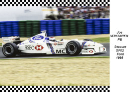 Jos Verstappen  -  Stewart  SF02  1998 - Grand Prix / F1