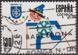 Sport Olympique D'hiver - ESPAGNE - Ski De Fond - N° 2236 - 1981 - Usati