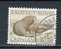 GROENLAND - MORSES - N° Yvert 71Obli. - Used Stamps